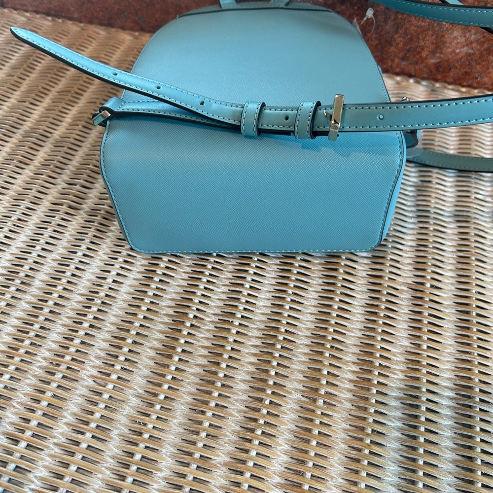 Kate Spade Schuyler Mini Backpack Smoky Blue - Picture 10 of 11